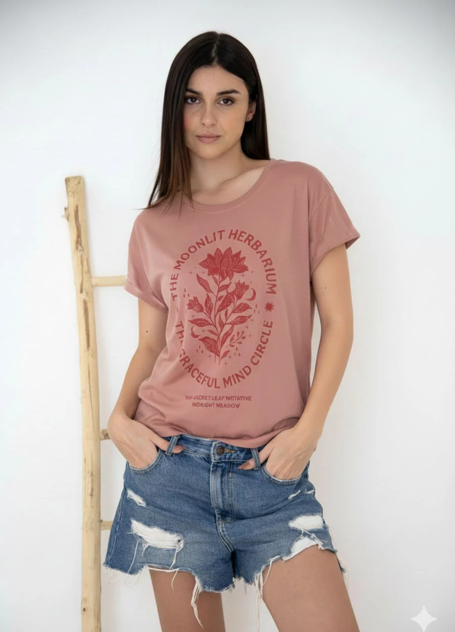 Remera THE MOONLIT HERBARIUM 