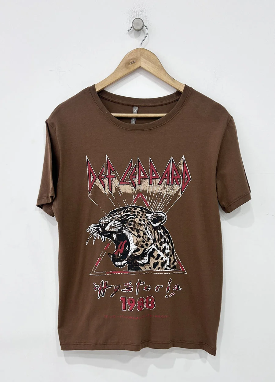 Remera DEF LEPPARD 1988