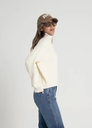 Sweater meadia polera - Vista 3