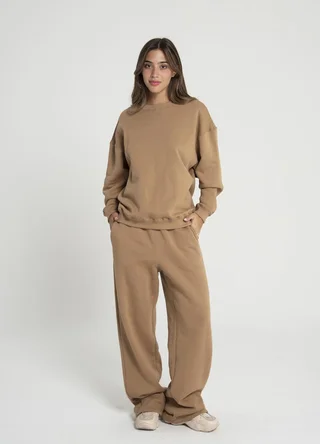 Maxi pantalon con frisa  - Vista 2