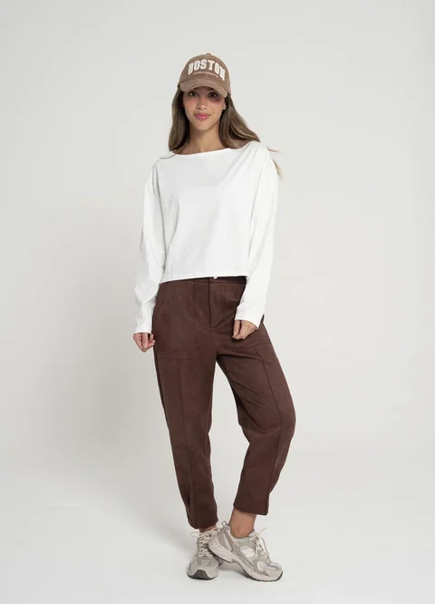 Remera m/larga jry spandex con tajito 