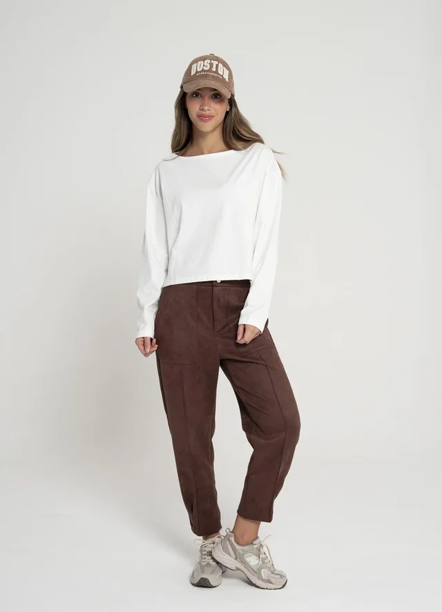 Remera m/larga jry spandex con tajito 