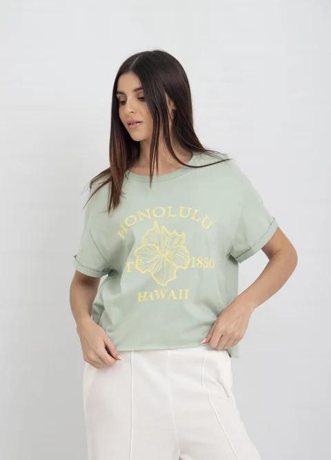 Remera HONOLULU HAWAI 