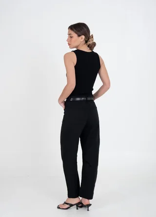 Musculosa algodon con piedras en sisa  - Vista 4