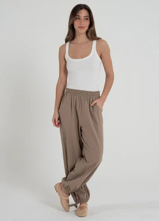 Musculosa morley microfibra ecote cavado  - Vista 1