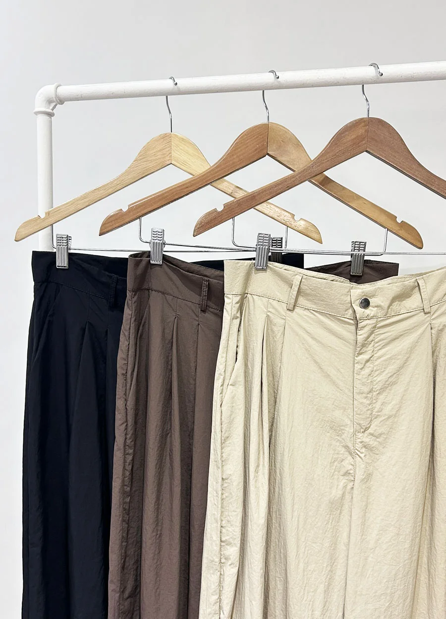 Pantalon parachute con tanca
