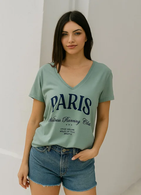 Remera PARIS WELLNESS RUNNING
