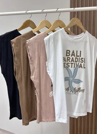 Remera BALLI FLOR  - Vista 5