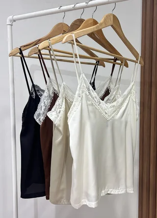 Musculosa lencera sedita  - Vista 5