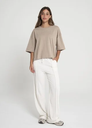 Remera flame con recorte en espalda  - Vista 2