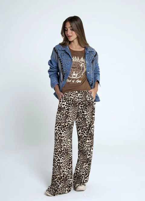 Palazzo over size print 