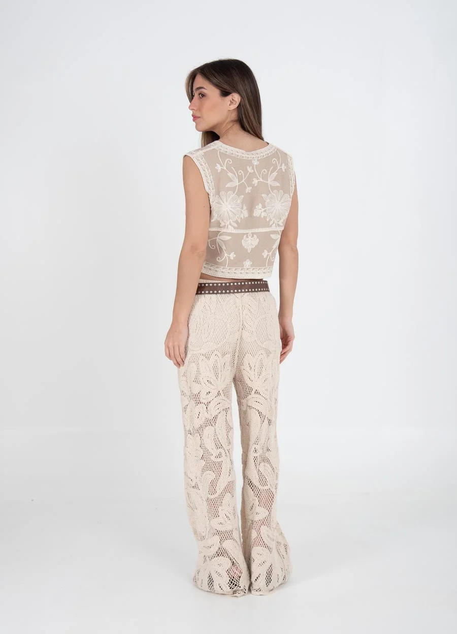 Pantalon red tejido 