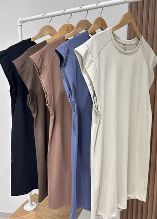 Vestido corto jry c/vista  - Vista 5