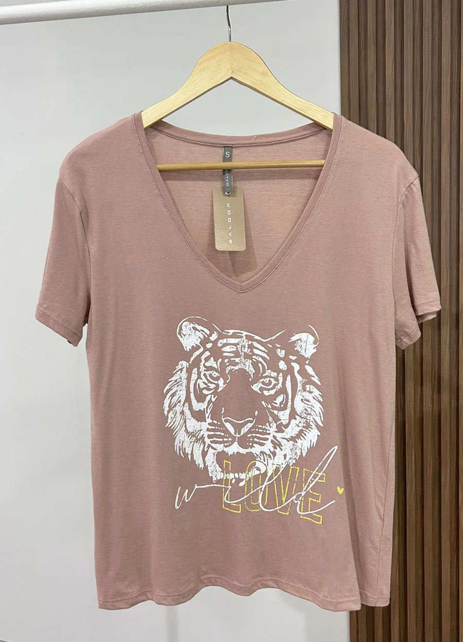 Remera tigre WILD LOVE 
