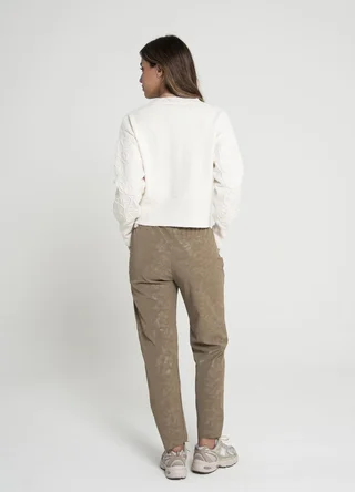 Saco bordado al tono  - Vista 4