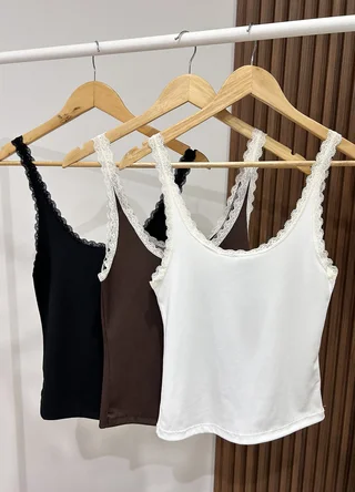 Musculosa morley c/puntilla  - Vista 5