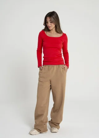 Remera m/l morley escote redondo  - Vista 1