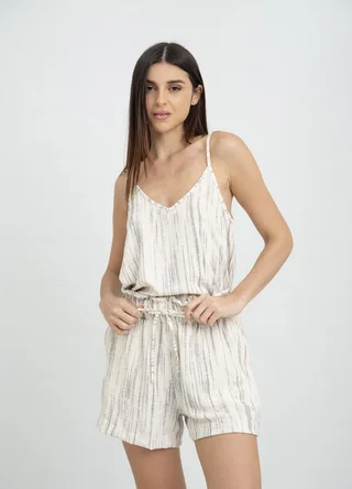 Short sedita estampado  - Vista 2