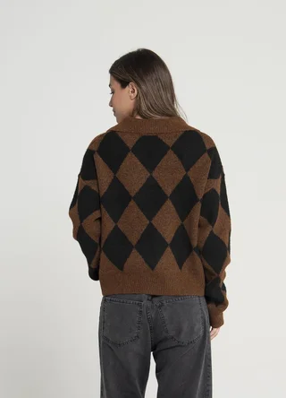 Sweater chomba rombos  - Vista 2