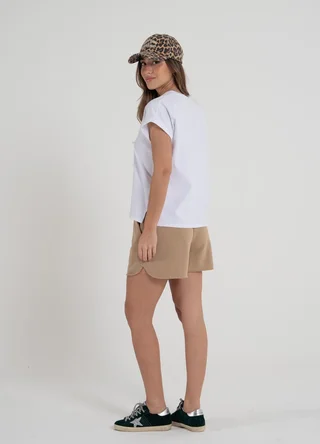 Remera V c/dobladillo y tajo  - Vista 4