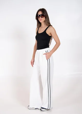 Pantalon con tira lateral - Vista 1