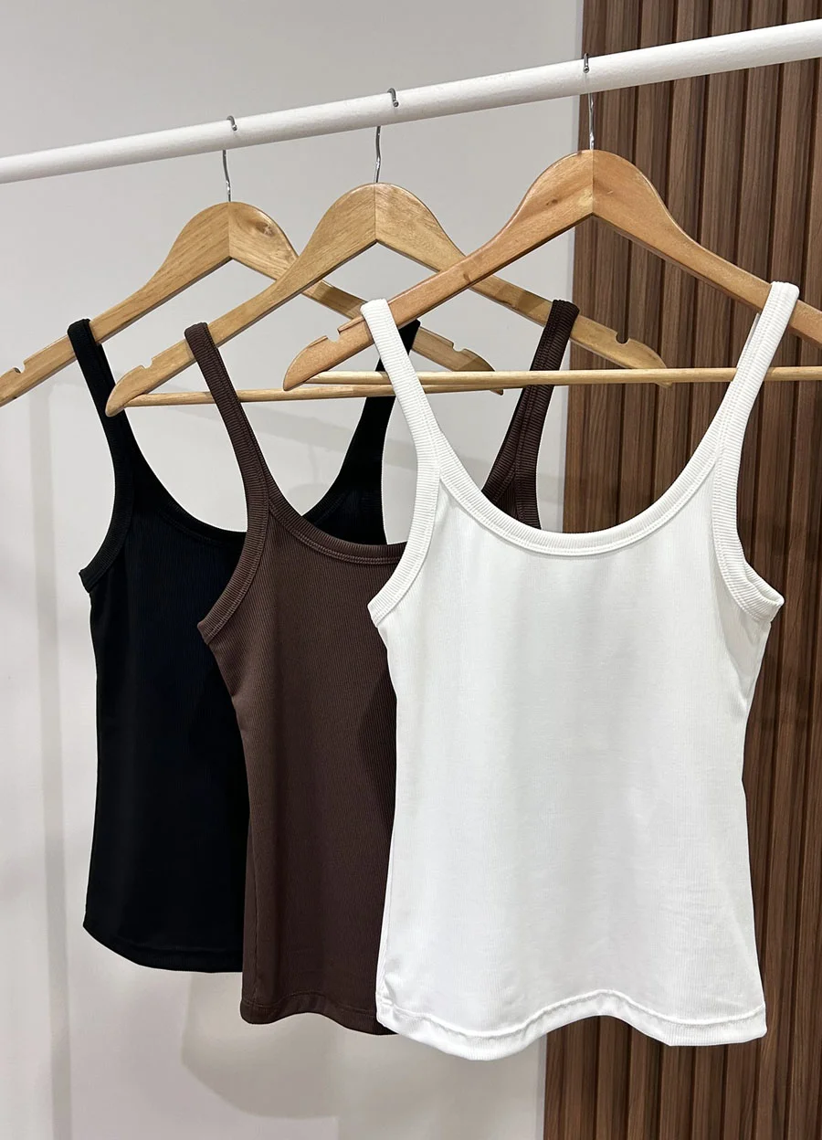 Musculosa morley microfibra bretel fino 