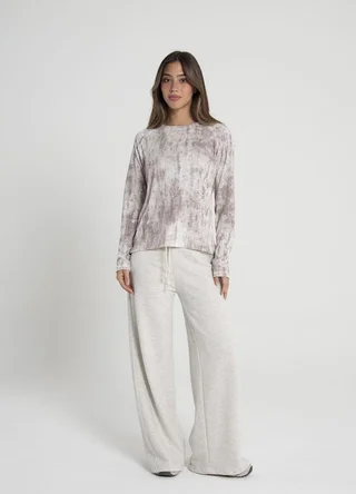 Remera m/larga ranglan morley batik - Vista 1