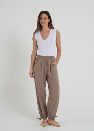Musculosa escote V jry spandex - Vista 1