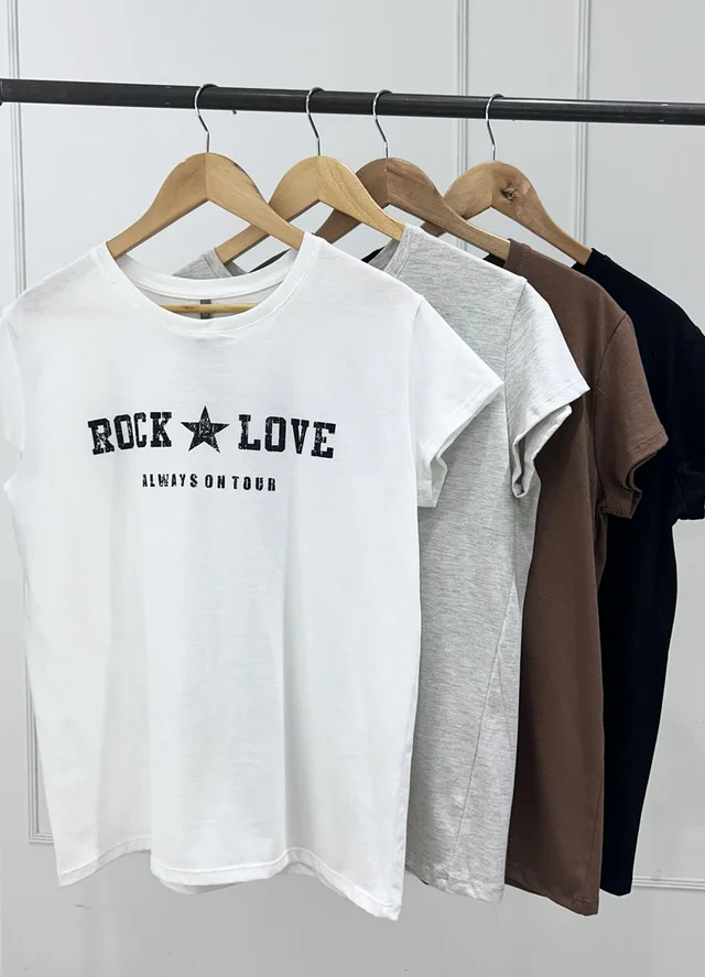 Remera ROCK LOVE