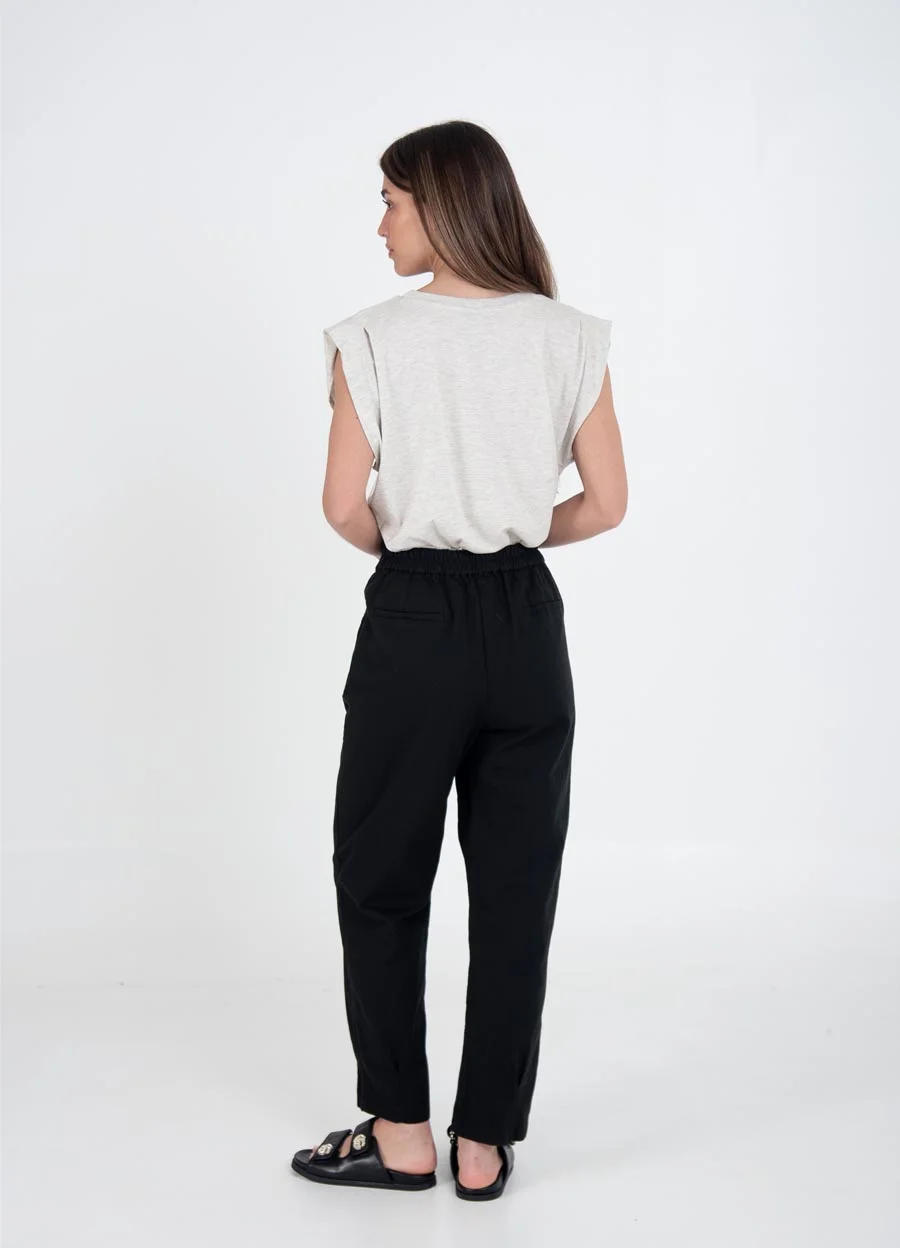Slouchy de gabardina 