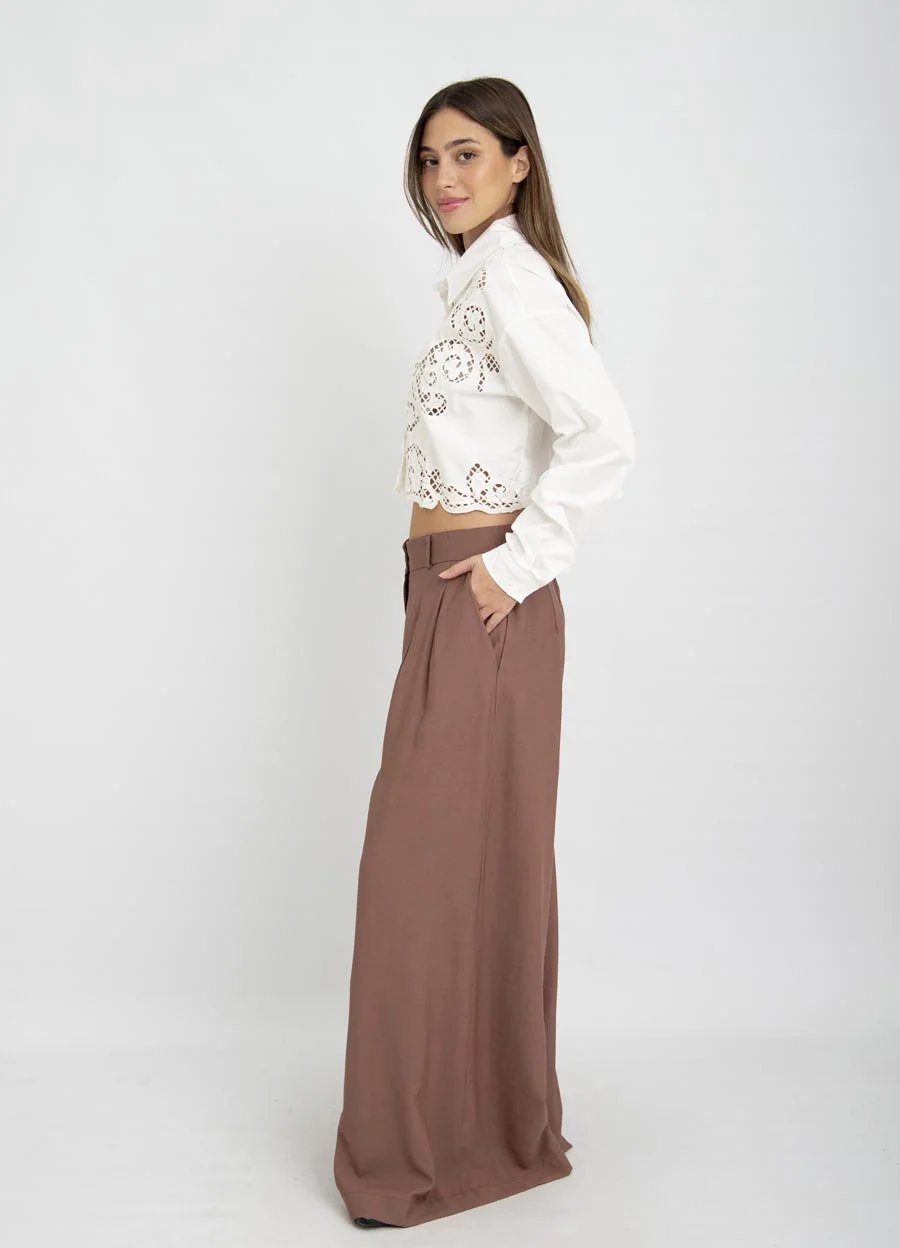 Maxi pantalon sastrero 