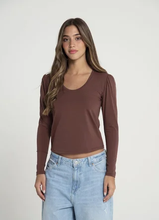 Remera princesa jersey spandex - Vista 4