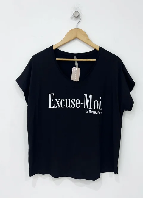 Remera EXCUSE MOI 