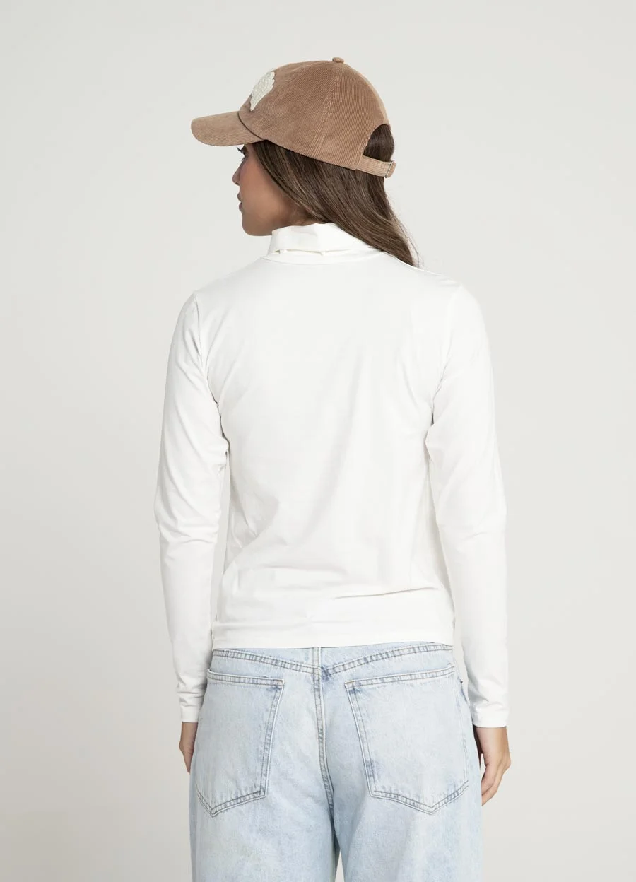 Polera basica jersey spandex