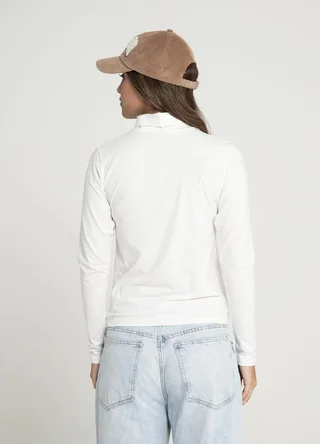 Polera basica jersey spandex - Vista 4