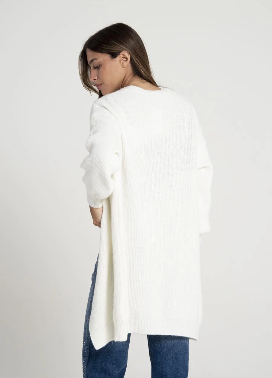 Saco midi con puño