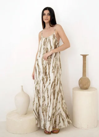 Maxi solero sedita estampado  - Vista 1