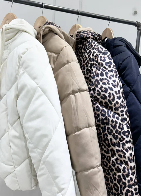 Campera puffer reversible