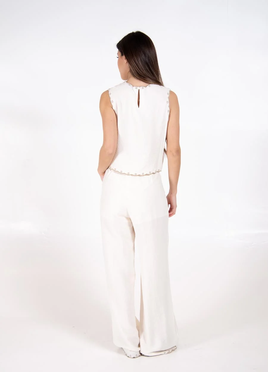 Conjunto bordado sedita 