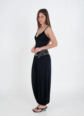 Pantalon balloon microfigra - Vista 3