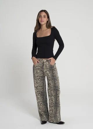 Remera m/l morley escote cuadrado - Vista 1