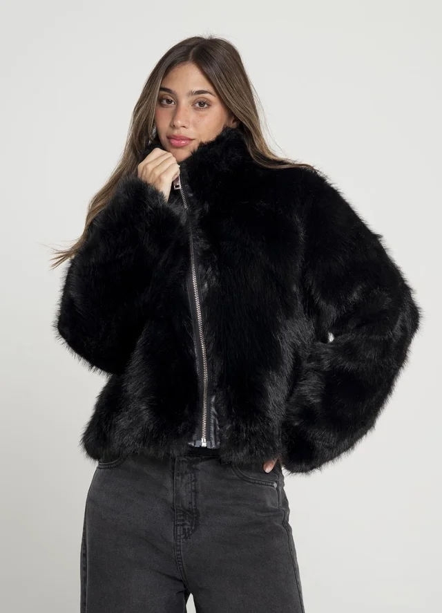 Campera piel 