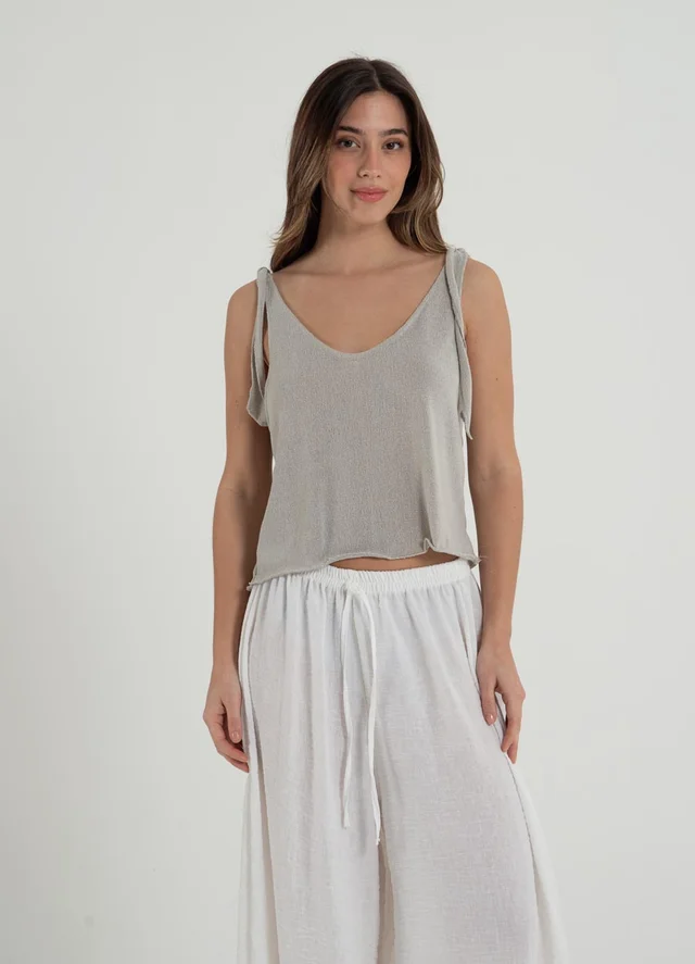 Musculosa tejida para atar 