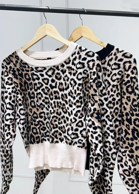 Sweater print combinado 