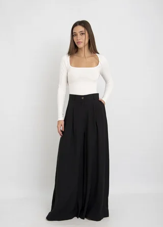 Maxi pantalon sastrero  - Vista 1