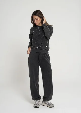 Pantalon prelavado ajustable  - Vista 5