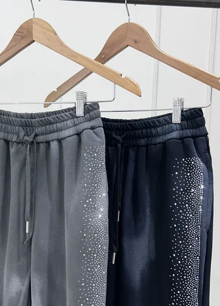 Babucha rustica con strass - Vista 5