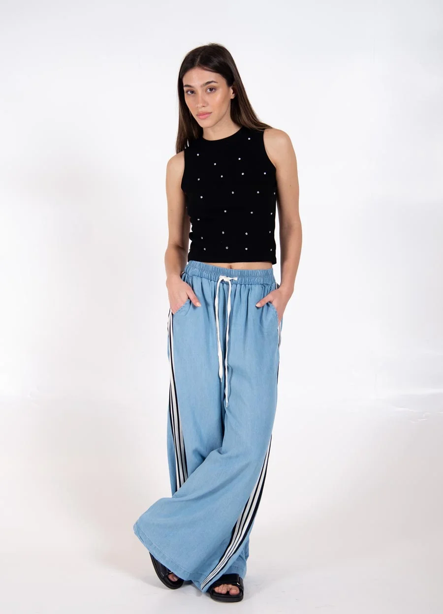 Musculosa de morley con piedras 