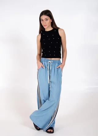 Musculosa de morley con piedras  - Vista 2