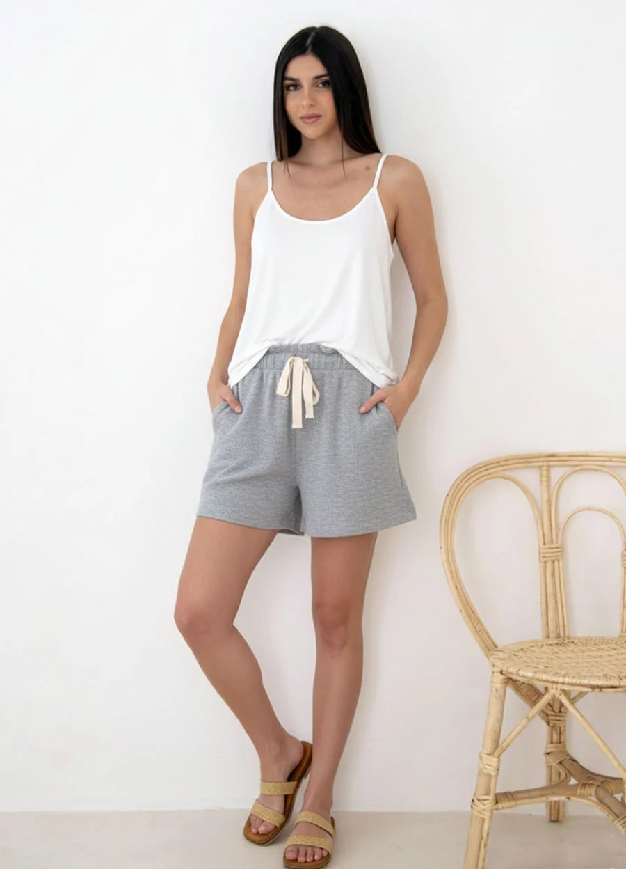 Short waffle con cinta gross